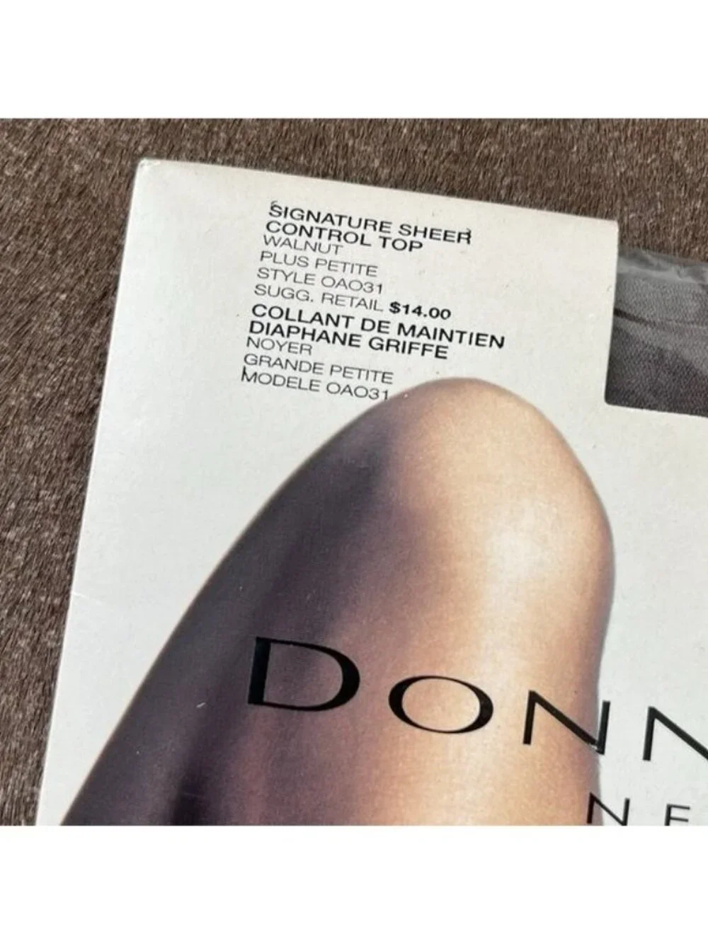 Donna Karan DKNY The Essentials Signature Sheer Control Top Tights Pantyhose